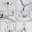 Lustre en fer de style lampadaire Buelex-658292612-658292609