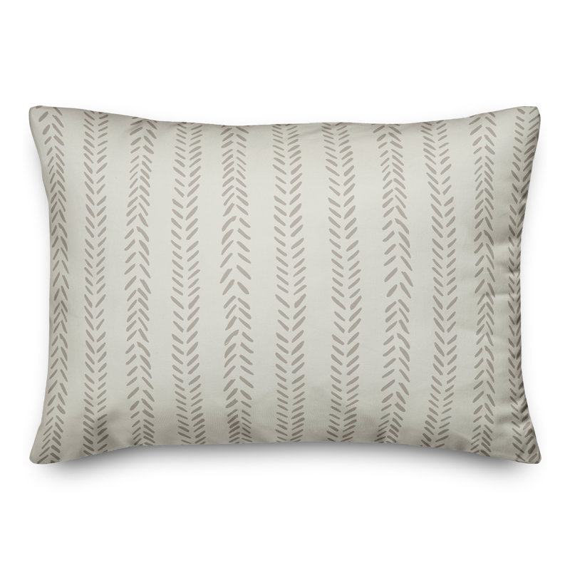  Outdoor Rectangular Pillow Cover & Insert, White