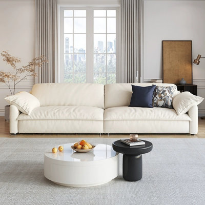 Simple Living Room Three-seater Sofa