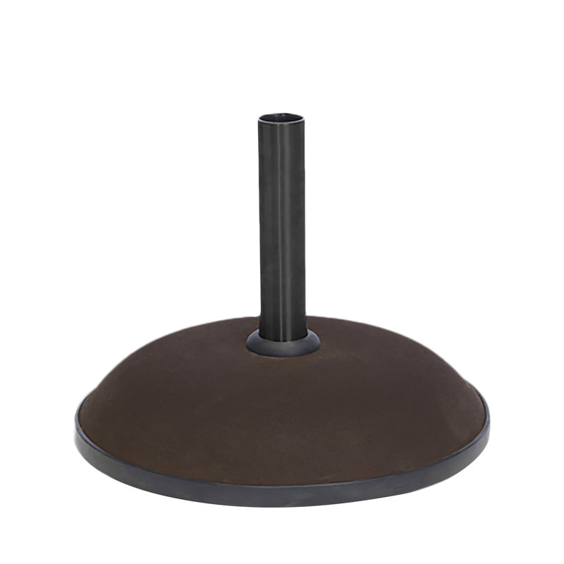 Concrete Free Standing Umbrella Base, Tuscan Brown