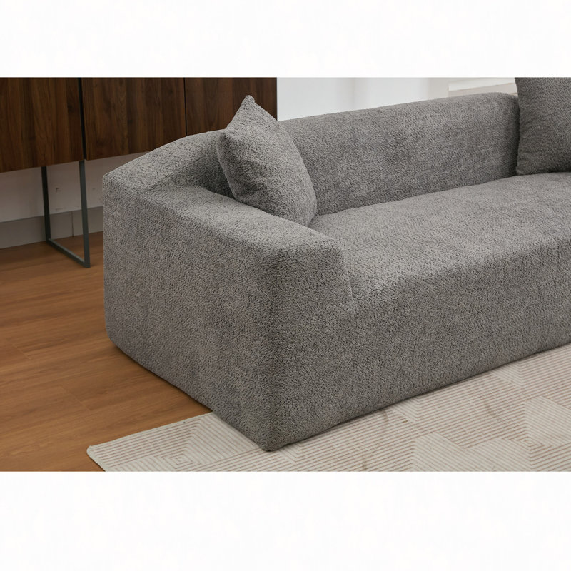 Ensemble de canapés 2 pièces Boucle Cloud, Gris