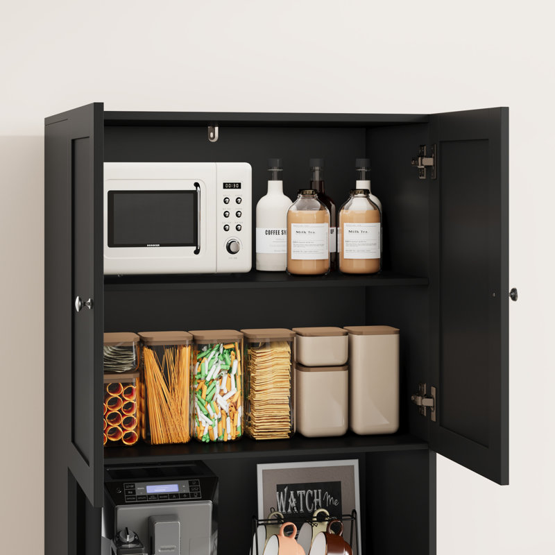 Garde-manger 67,5 po Annibelle, Noir