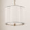 3 - Light Geometric Chandelier