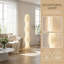 Lampe DEL sur pied 69 pouces, blanc