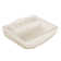 Vitreous China Rectangular Wall Mount Bathroom Sink with Overflow