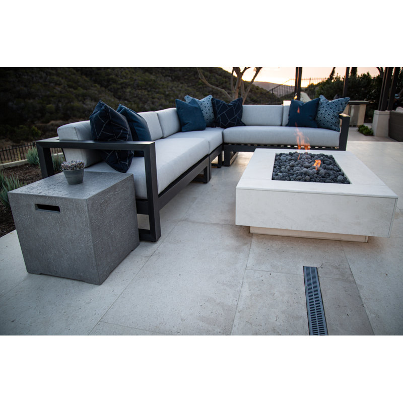 Redondo Outdoor 5 - Seat Patio Sectional, Canvas Skyline Sunbrella®