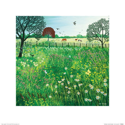 Summer Grazing by Jo Grundy - Painting