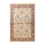Classic One-of-a-Kind 4'1" X 6'3" Hand Knotted Area Rug
