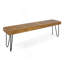 Banc industriel en bois et métal-611862931
