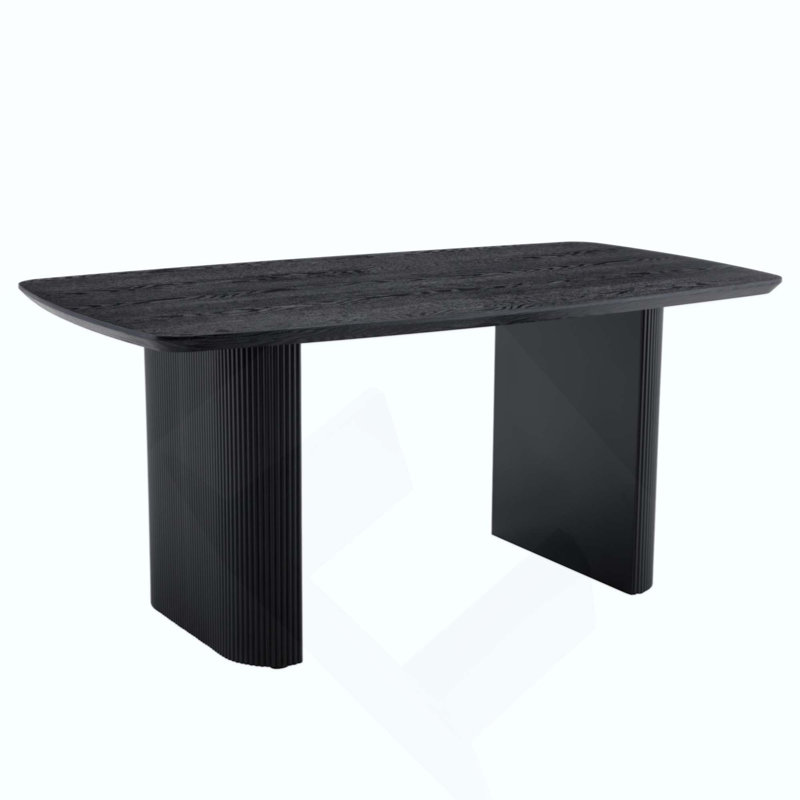 Table de salle à manger en bois aggloméré: simple, luxueuse et robuste pour des expériences de salle à manger modernes et confortables.