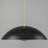 Lebone 1 - Light Matte Black Bowl Pendant (23.6'')-2117993593