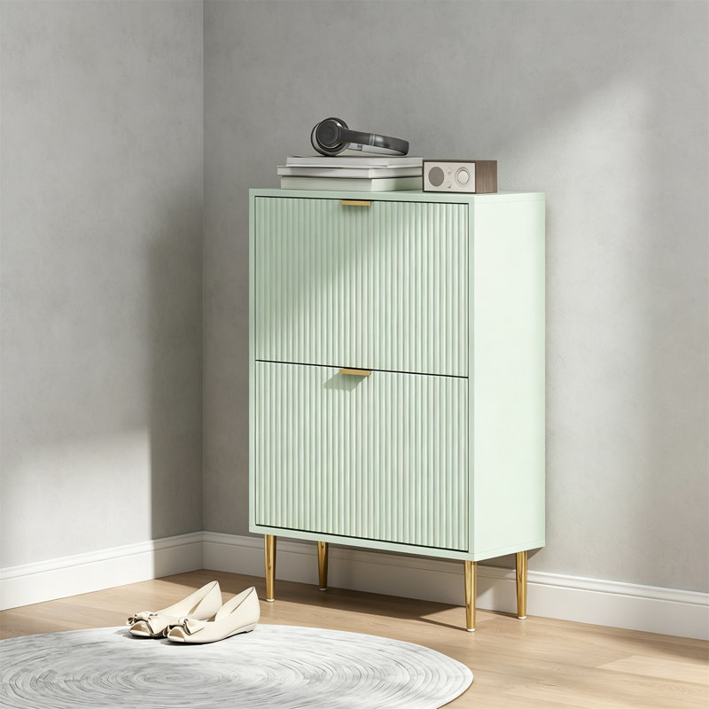 Shoe Storage, Light Green