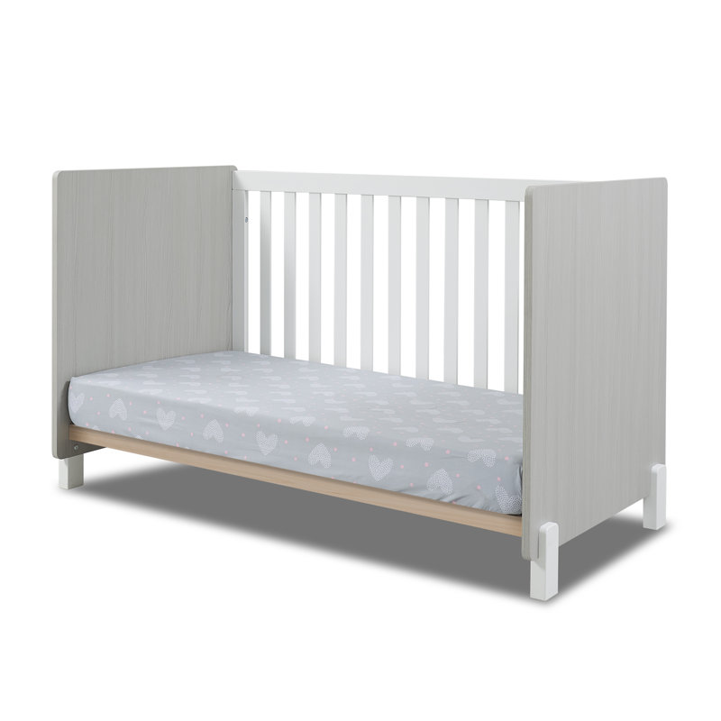 Sorelle Pannello 3-in-1 Convertible Crib, Grigio