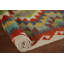 Tapis géométrique en laine Kilim