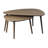 Nest of 2 Tables Triangular 39x27" and 27x20"-1845629442
