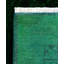 Overdyed One-of-a-Kind 4' 1" X 12' 1" Hand Knotted Area Rug