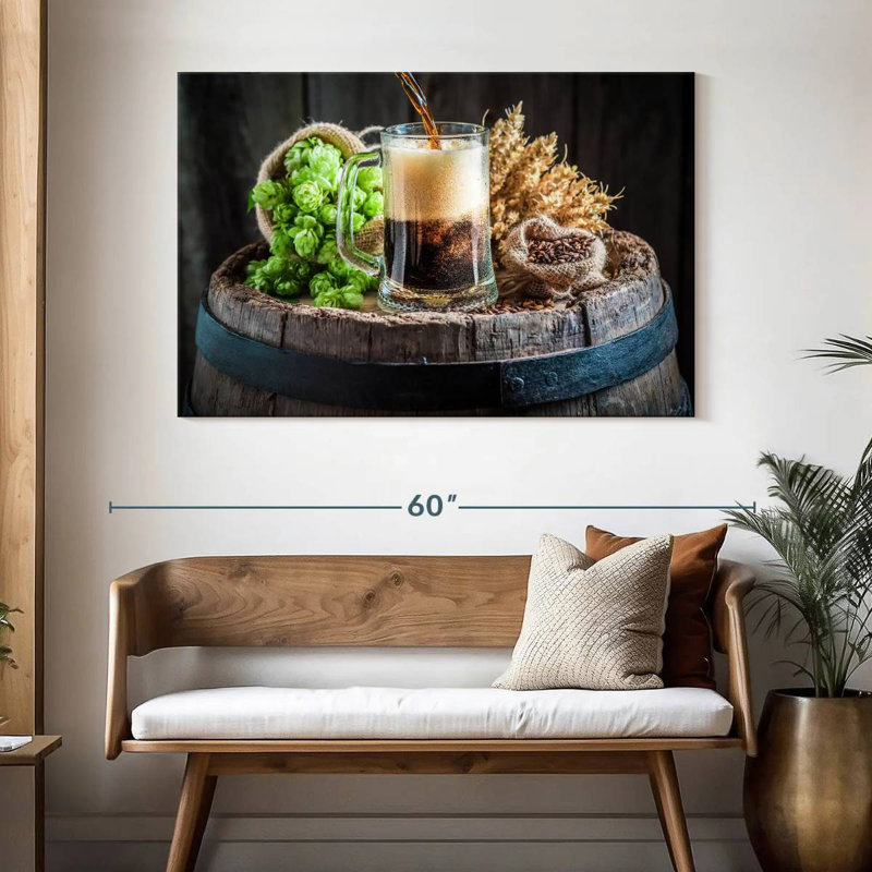 Yarlin Beer, 32" H x 48" W
