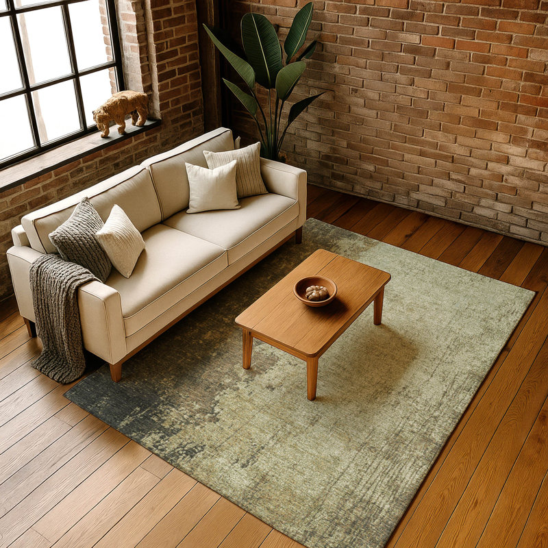 Premium Machine Washable Farolt AMF1904 Modern Rug, Rectangle 8' x 10'