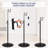 2 Pcs Bag Display Stands Purse Display Stand Adjustable Height