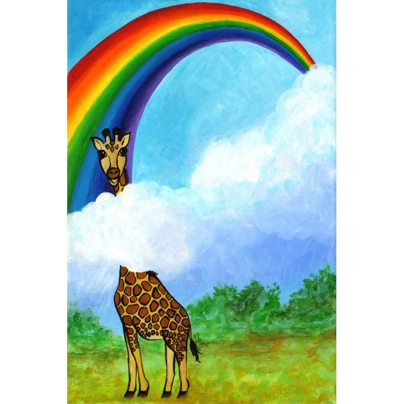 «Keep Look Up», reproduction sur toile tendue, H 45 po x l 30 po x P 1,5 po