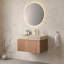 Meuble-lavabo mural simple 30 po avec lavabo-449464749