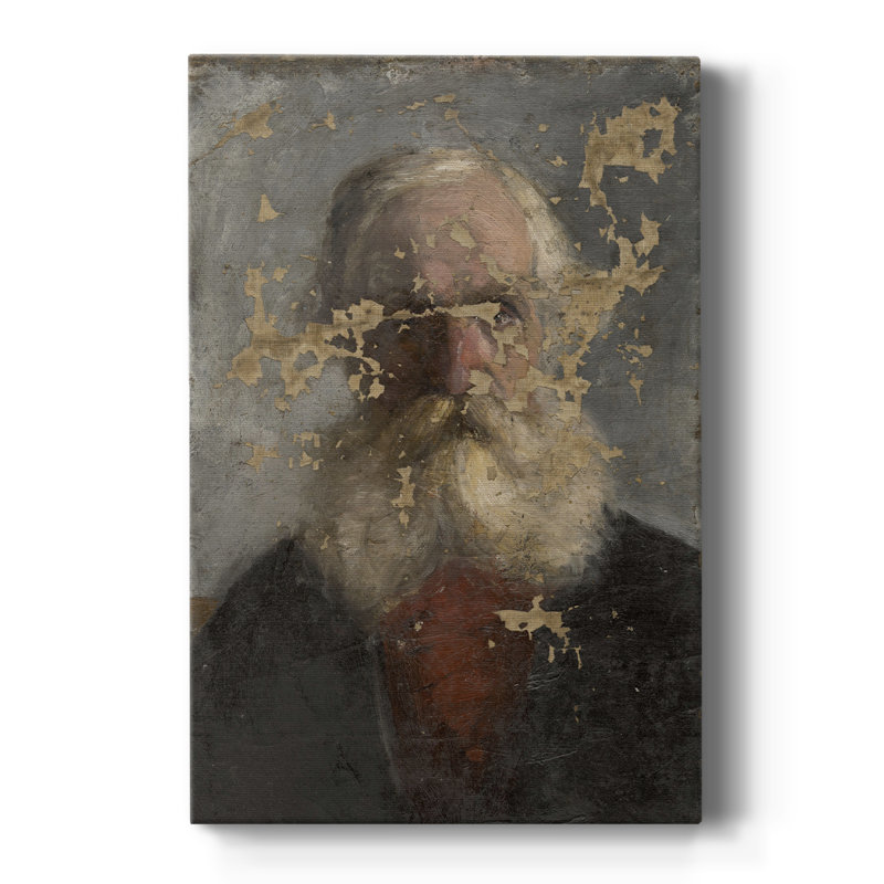 Impression de portrait rétro CXLV - galerie Cavas sur mesure, H 18 po x l 12 po