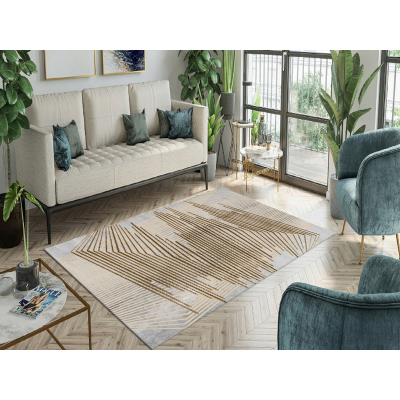 Averykate Abstract Flatweave Area Rug, Rectangle 160 x 230cm