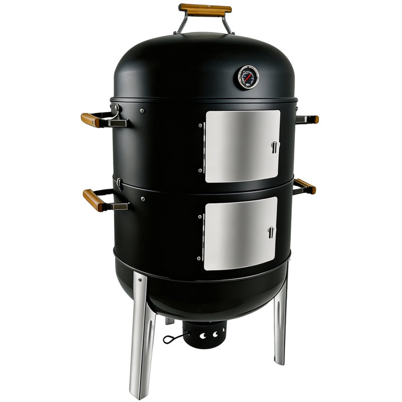 Fumoir et barbecue à charbon vertical Laravist