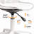Modern Acrylic Adjustable Height Swivel Vanity Chair-2102782698