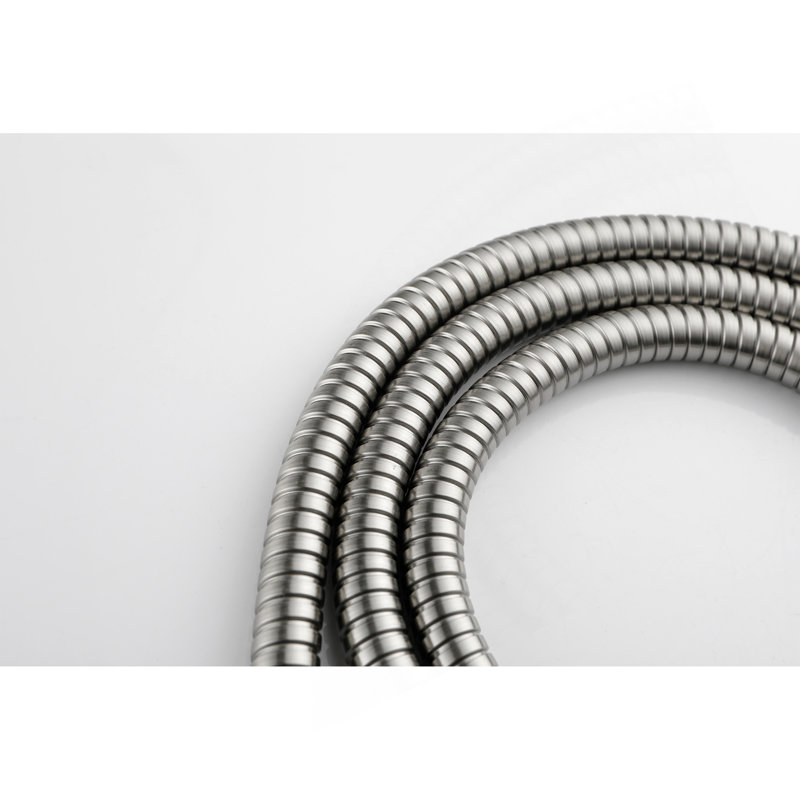 59 Inch Stainless Steel Shower Hose, Brushed Nickel