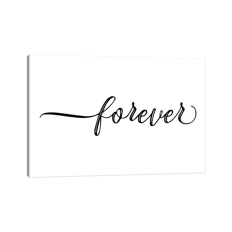 Forever - Wrapped Canvas Print, 20.32 cm H x 30.48 cm W