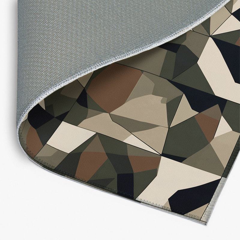 Tapis intérieur et extérieur Grid Pulse, Rectangle 1 pi 6 po x 2 pi 6 po