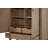 Marielle Queen Platform Style Bedroom w/ Door Chest