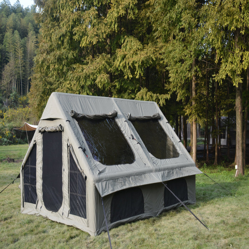 Tentes de camping, Vert
