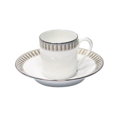 Plumes Porcelain Espresso Cup