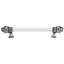 Cache multi-crystals large ends; 8 inch center to center appliance/long pull; 3/4 acrylic bar; decorated with swarovski crystals in finish Chalice-1036452094