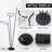 Gufran 61.41" Modern Black Dimmable LED Tree Floor Lamp