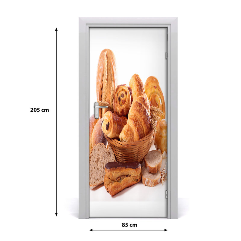 Bread Basket Door Decal