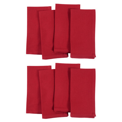 Asberry Chambray Napkins Set Of 8