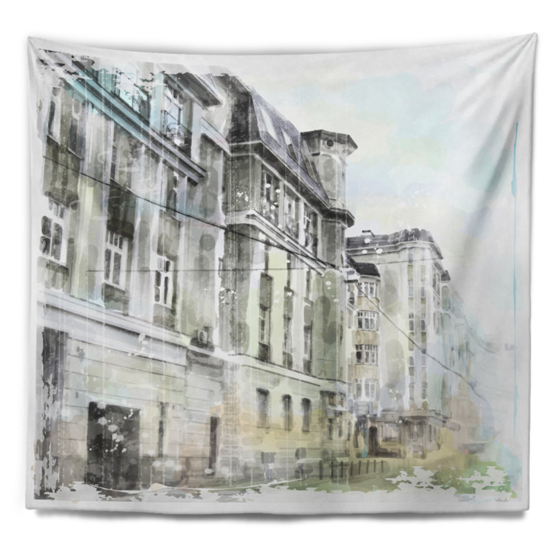 Polyester Tapestry, 50" H x 60" W