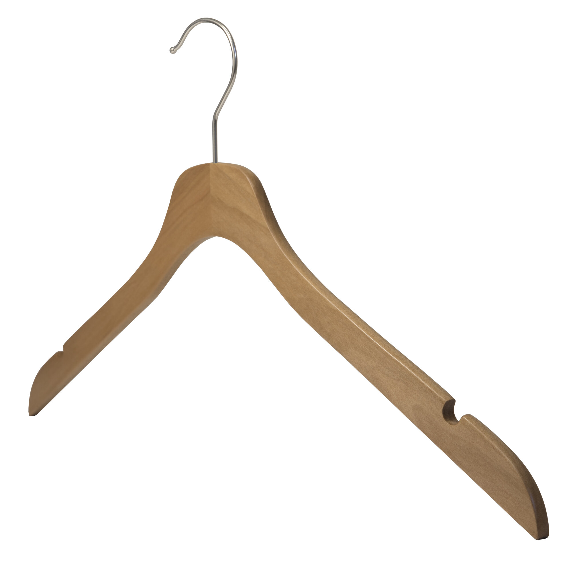 Rebrilliant Wood Standard Hanger for Dress/Shirt/Sweater