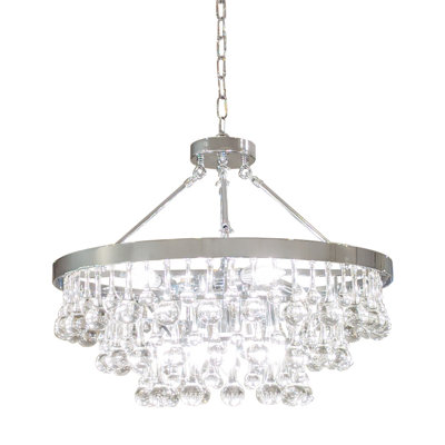 Englehart 9 - Light Dimmable Tiered Chandelier