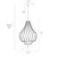 Lustre perlé 4 lumières Modern