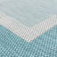 Tapis intérieur / extérieur turquoise Deerfield-1323571492