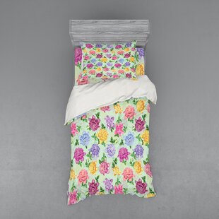 Open Box: Dahlia Floral Duvet Cover & Shams