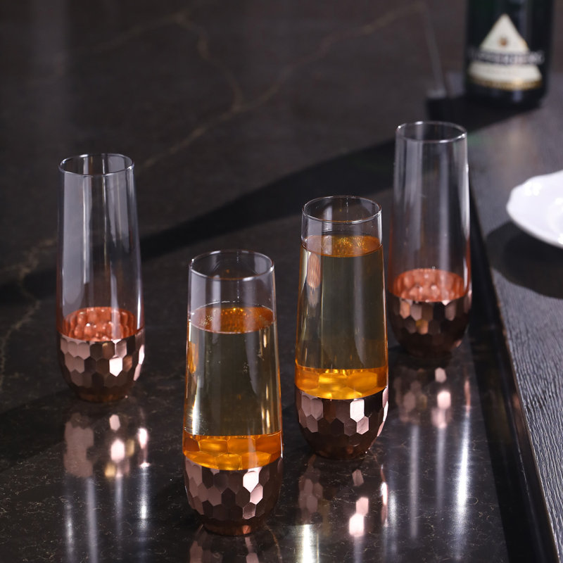 4 Piece 237ml Drinking Glass Set