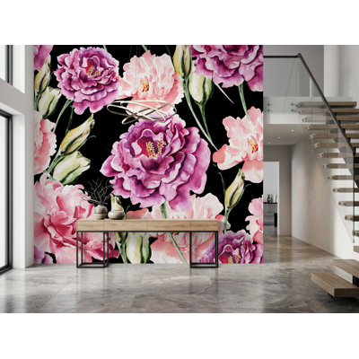 Wall Mural, 125"W x 125"H, Vinyl Peel and Stick