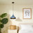 1 - Light Industrial Retro Distressed Pendant Light Dimmable