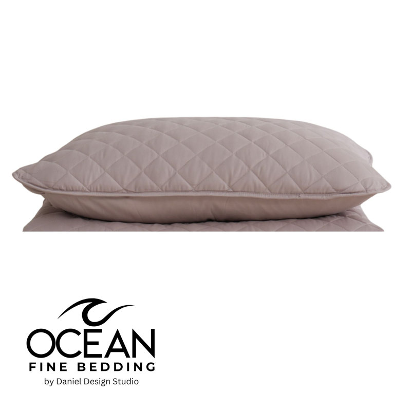 OCEAN FINE BEDDING Sham, King, Beige