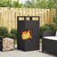 Modern Outdoor Fire Pit-2110223421